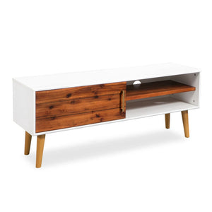 TV-Schrank Massivholz Akazie 120x35x45 cm