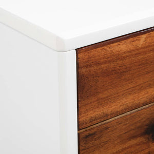 TV-Schrank Massivholz Akazie 120x35x45 cm