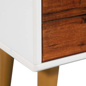 TV-Schrank Massivholz Akazie 120x35x45 cm