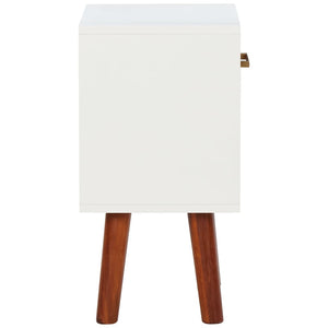 Nachttisch Akazienholz Massiv 40x30x57 cm