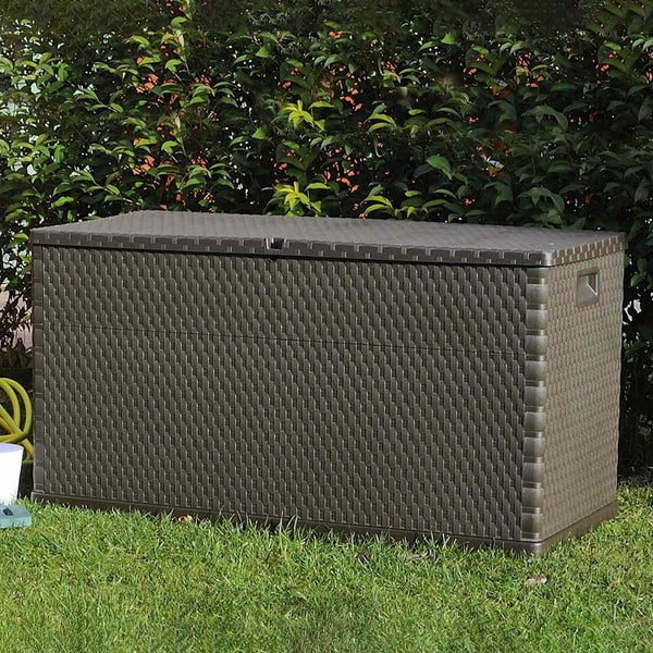 Garten Aufbewahrungsbox Braun 120 cm