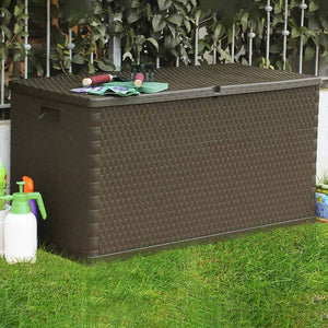 Garten Aufbewahrungsbox Braun 120 cm
