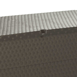 Garten Aufbewahrungsbox Braun 120 cm