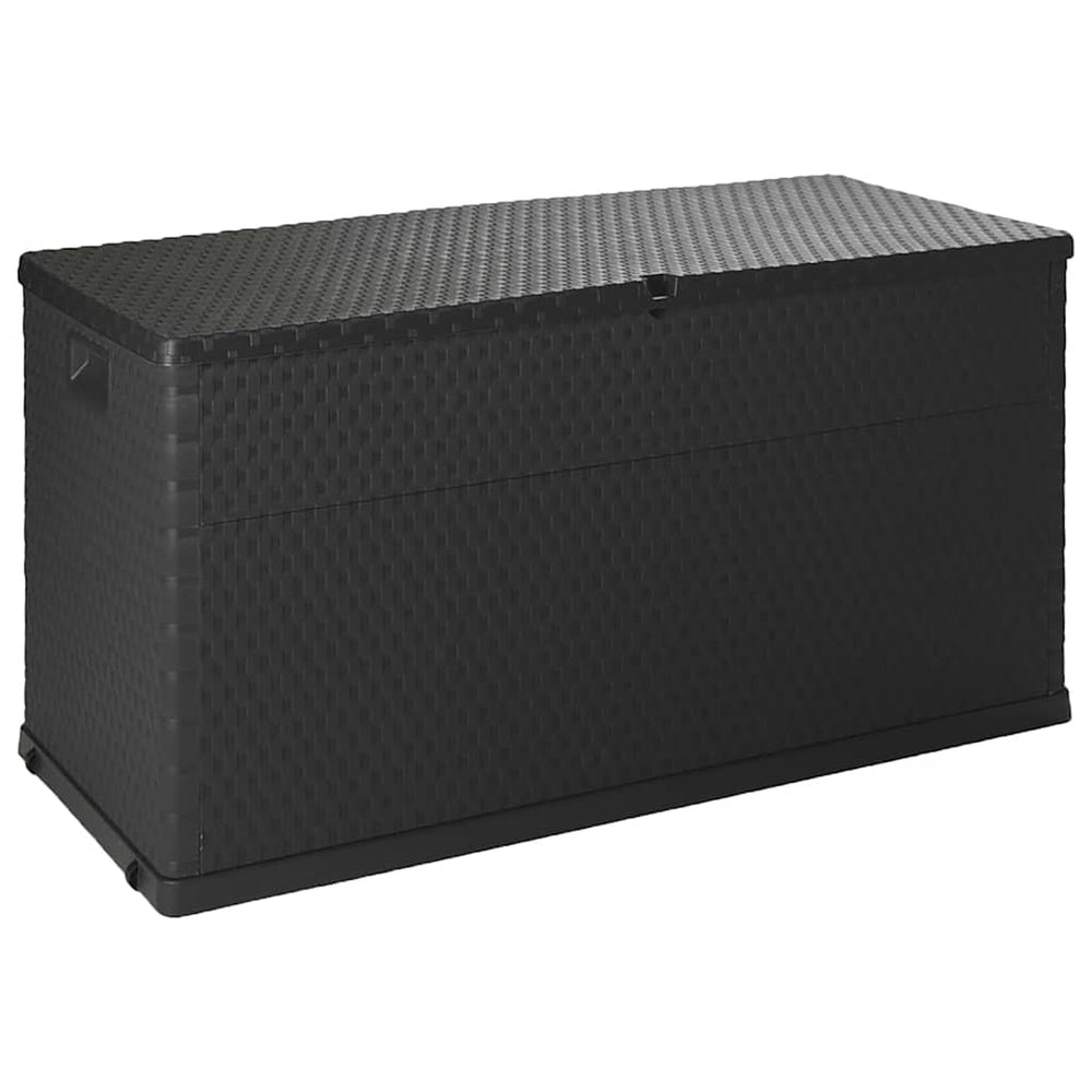 Garten Aufbewahrungsbox Anthrazit 120 cm