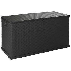 Garten Aufbewahrungsbox Anthrazit 120 cm