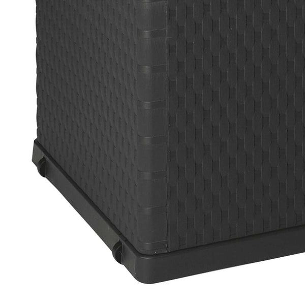 Garten Aufbewahrungsbox Anthrazit 120 cm
