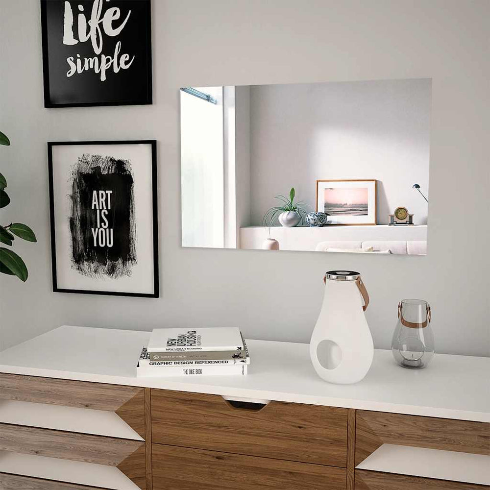 vidaXL Miroir mural 60 x 40 cm rectangulaire en verre