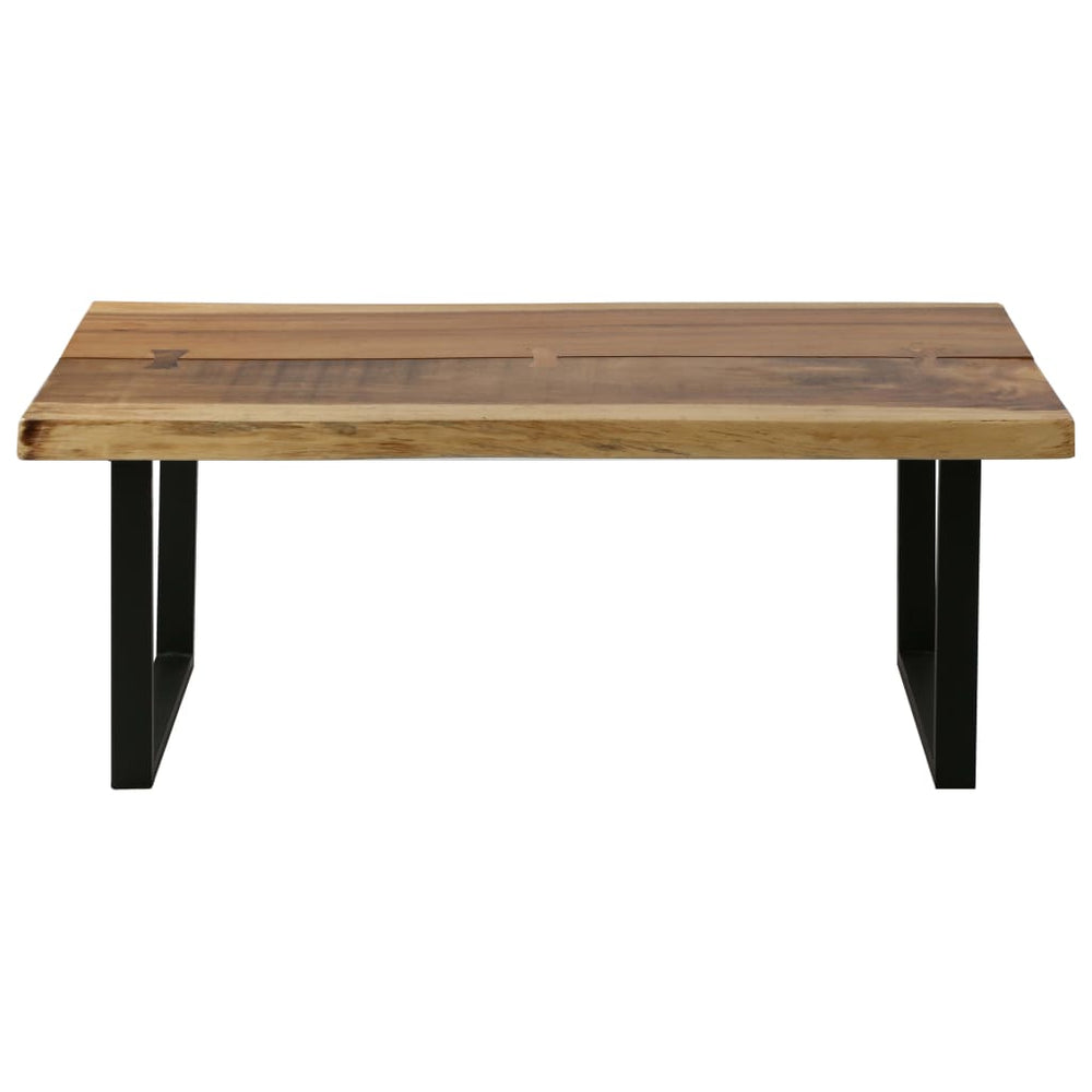 Couchtisch Massivholz Suar 102x56x41 cm