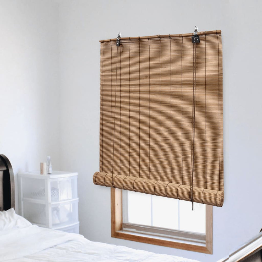 vidaXL Store en bambou 150x160 cm Marron
