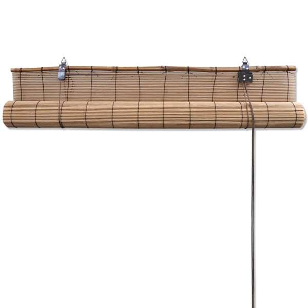 vidaXL Store en bambou 100x220 cm Marron