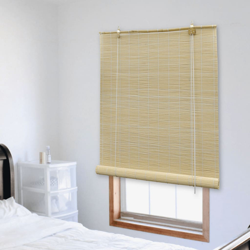vidaXL Store en bambou 100x220 cm Naturel