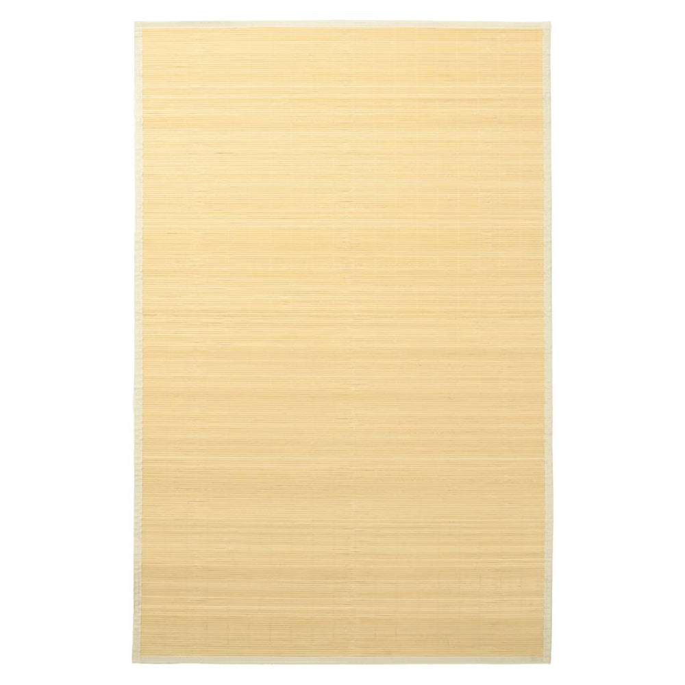 Teppich Bambus 100 x 160 cm Natur
