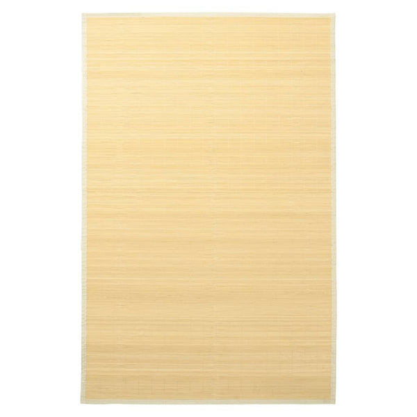 Teppich Bambus 100 x 160 cm Natur