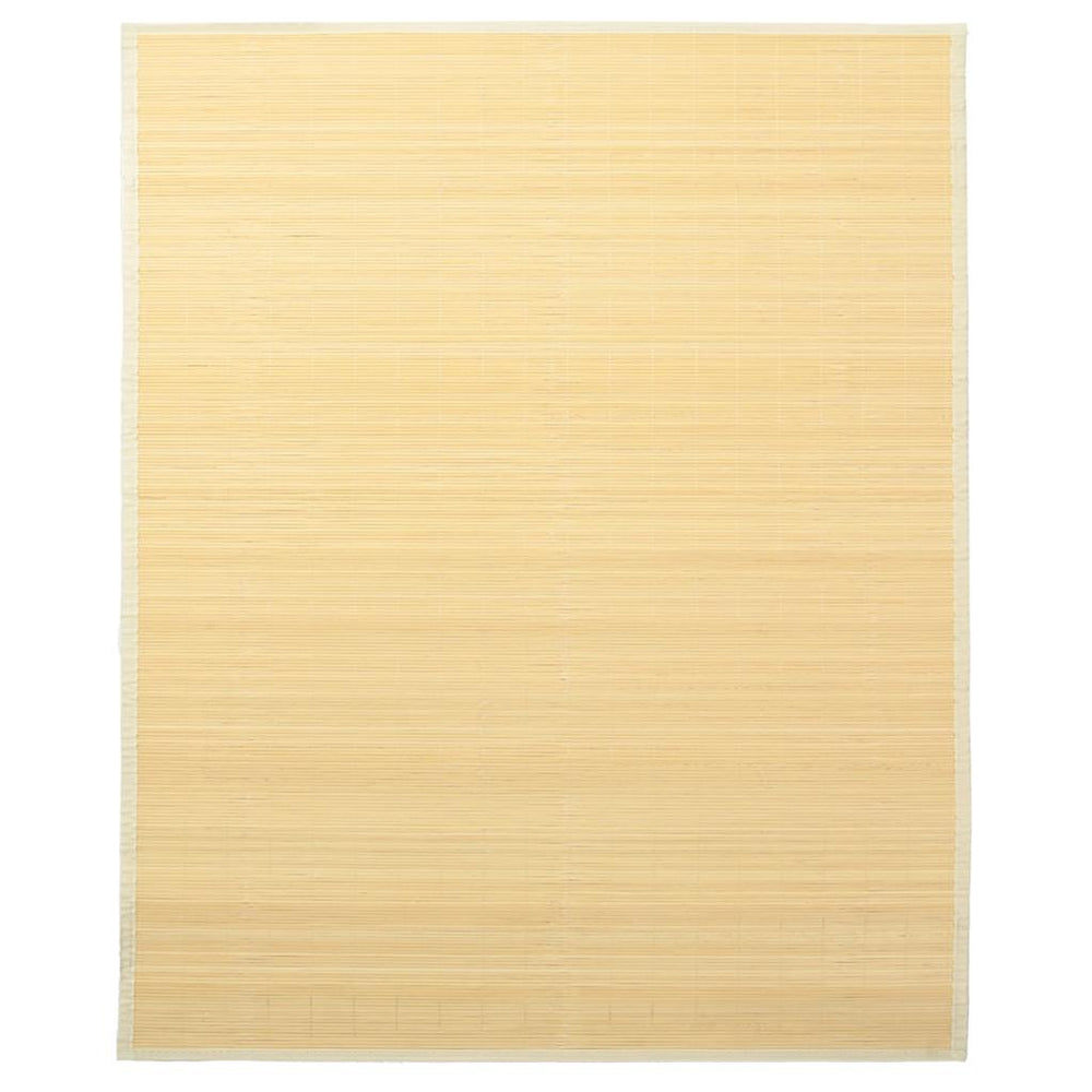 Teppich Bambus 160x230 cm Natur