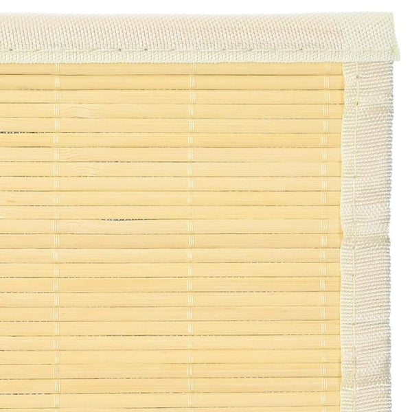 Teppich Bambus 160x230 cm Natur