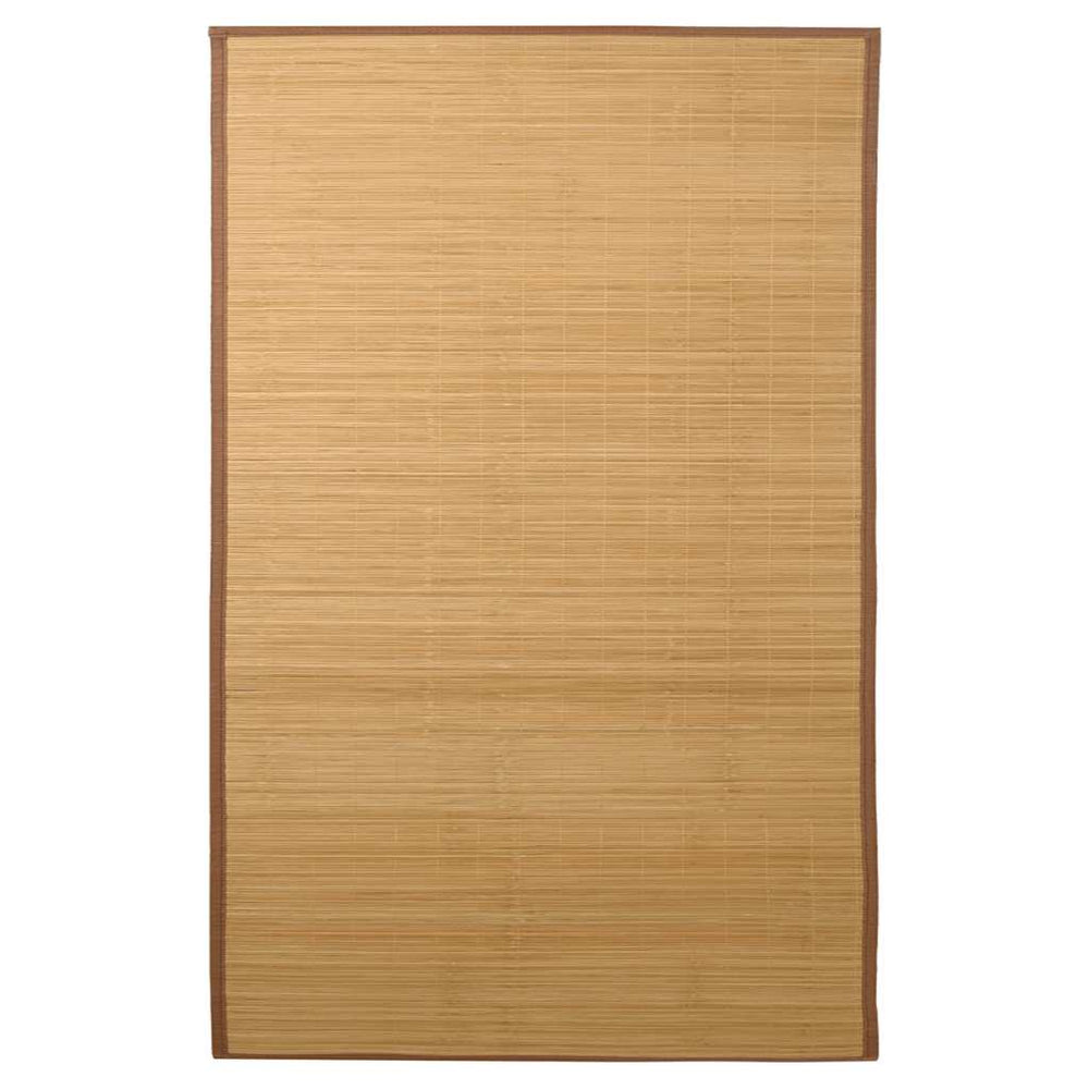 Teppich Bambus 100 x 160 cm Braun