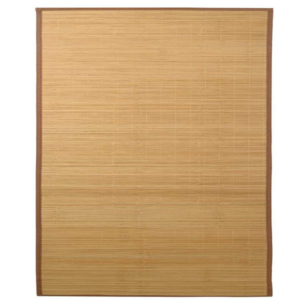 Teppich Bambus 160x230 cm Braun