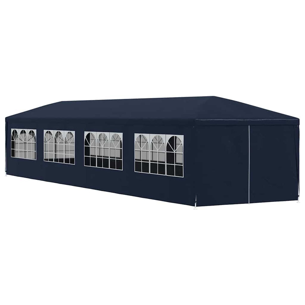 Blaues Partyzelt 3x12 m