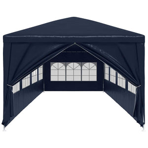 Blaues Partyzelt 3x12 m