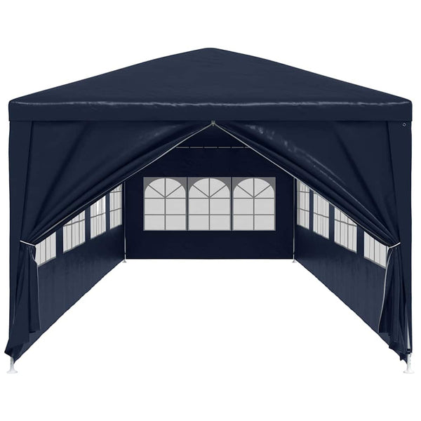 Blaues Partyzelt 3x12 m