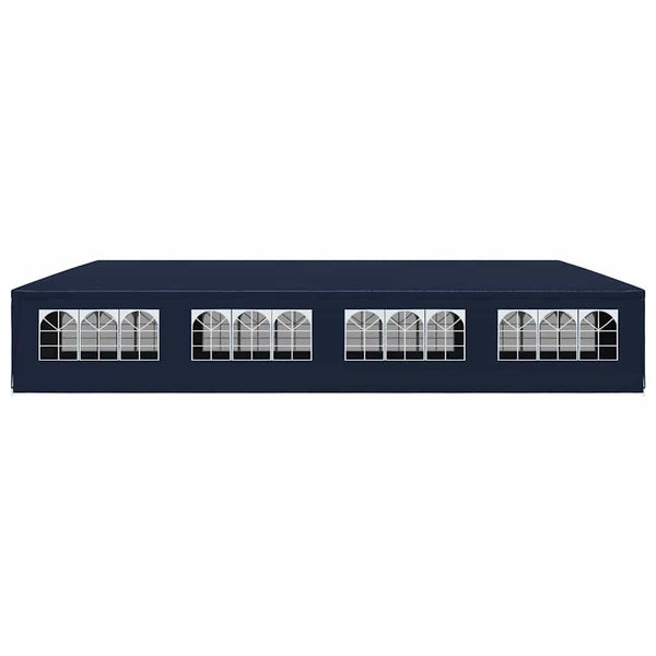 Blaues Partyzelt 3x12 m