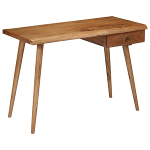 Schreibtisch Akazienholz Massiv 110 x 50 x 76 cm