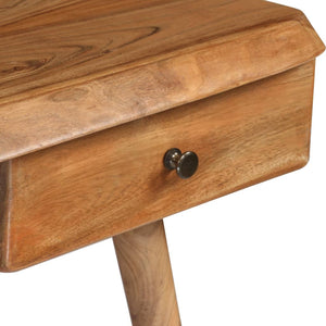 Schreibtisch Akazienholz Massiv 110 x 50 x 76 cm