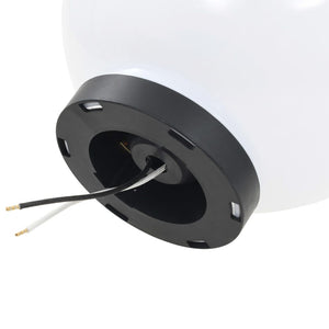 LED Gartenleuchten Kugel 2er-Set 20cm