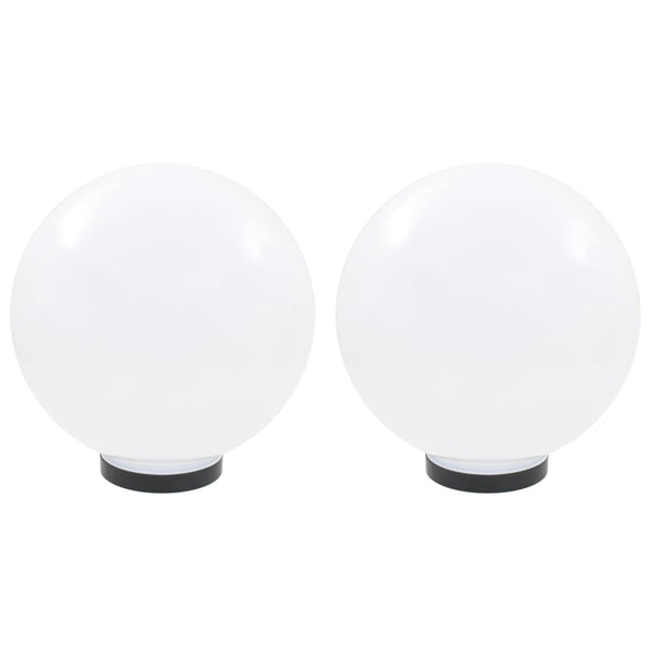 LED Gartenleuchten Kugel 30 cm, 2er Set