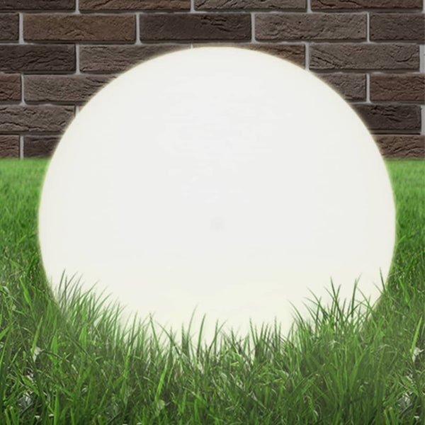 vidaXL Lampe de jardin LED sphérique 50 cm PMMA