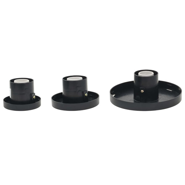 LED Gartenleuchten Set Kugelförmig 3-tlg.