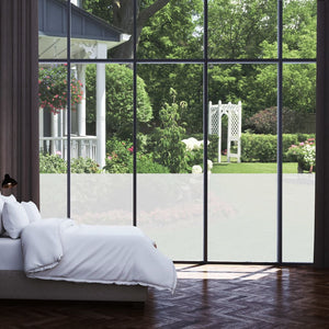 Fensterfolie Matt Grau 0,9x100 m PVC