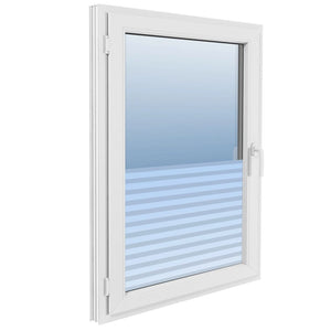 Fensterfolie Matt Streifen-Design 0,9x5 m PVC