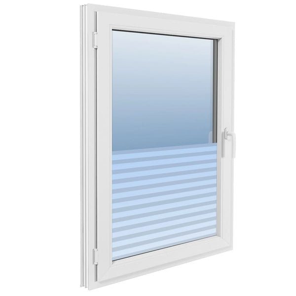 Fensterfolie Matt Streifen-Design 0,9x5 m PVC
