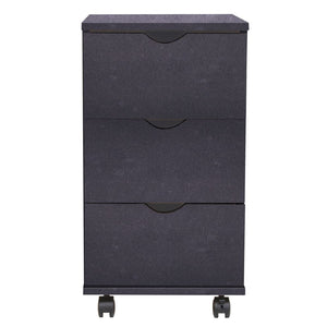 Schubladenelement 33×45×60 cm Schwarz