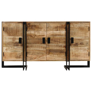 vidaXL Buffet Bois de Manguier Massif 150x40x80 cm