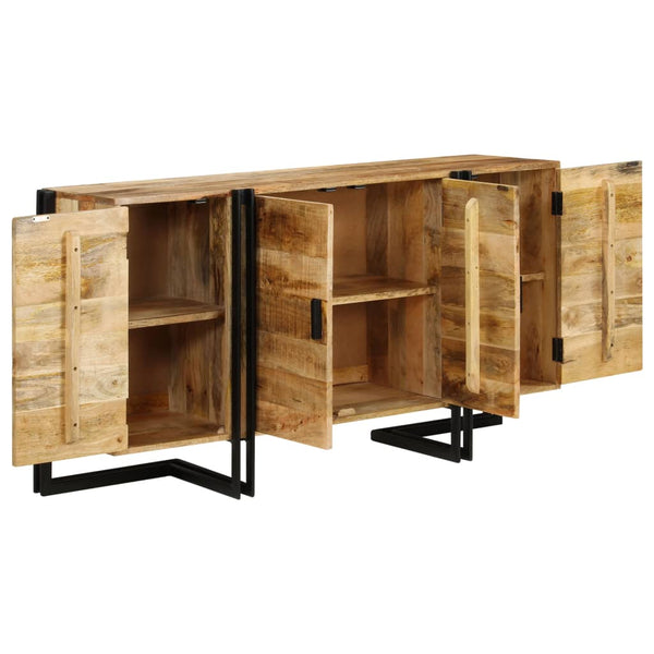 vidaXL Buffet Bois de Manguier Massif 150x40x80 cm