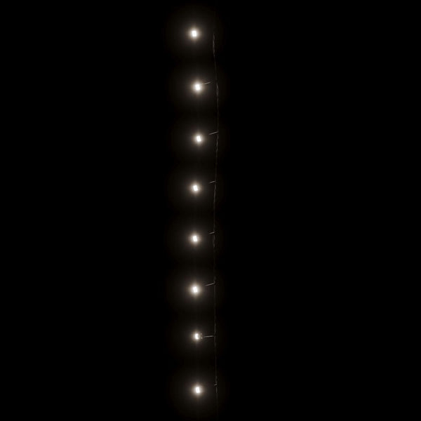 vidaXL Guirlande lumineuse 1000 LED intérieure et extérieure IP44 100 m Blanc froid