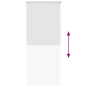 Duschrollo 80x240 cm Weiß