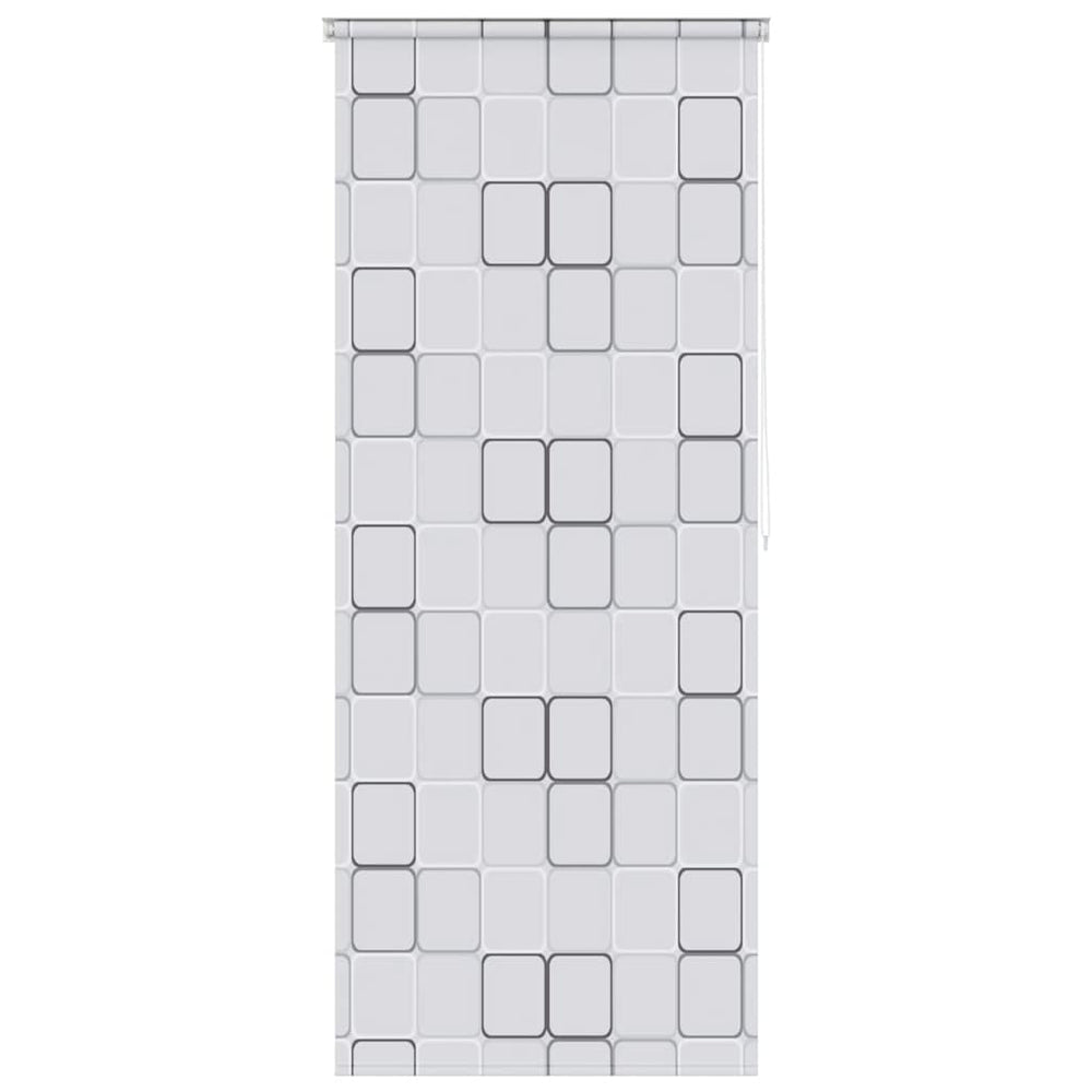 Duschrollo 80x240 cm Quadratmuster