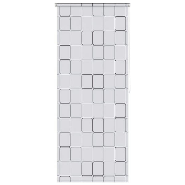 Duschrollo 80x240 cm Quadratmuster