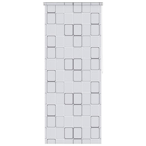 Duschrollo 100x240 cm Quadratmuster