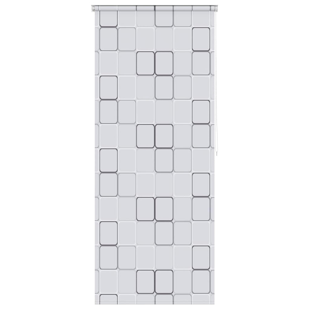 Duschrollo 120x240 cm Quadratmuster