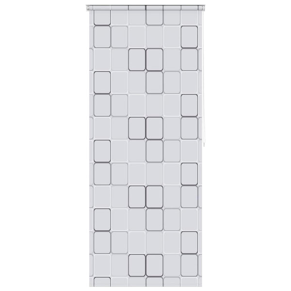 Duschrollo 120x240 cm Quadratmuster