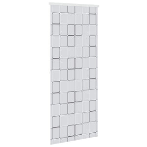 Duschrollo 120x240 cm Quadratmuster