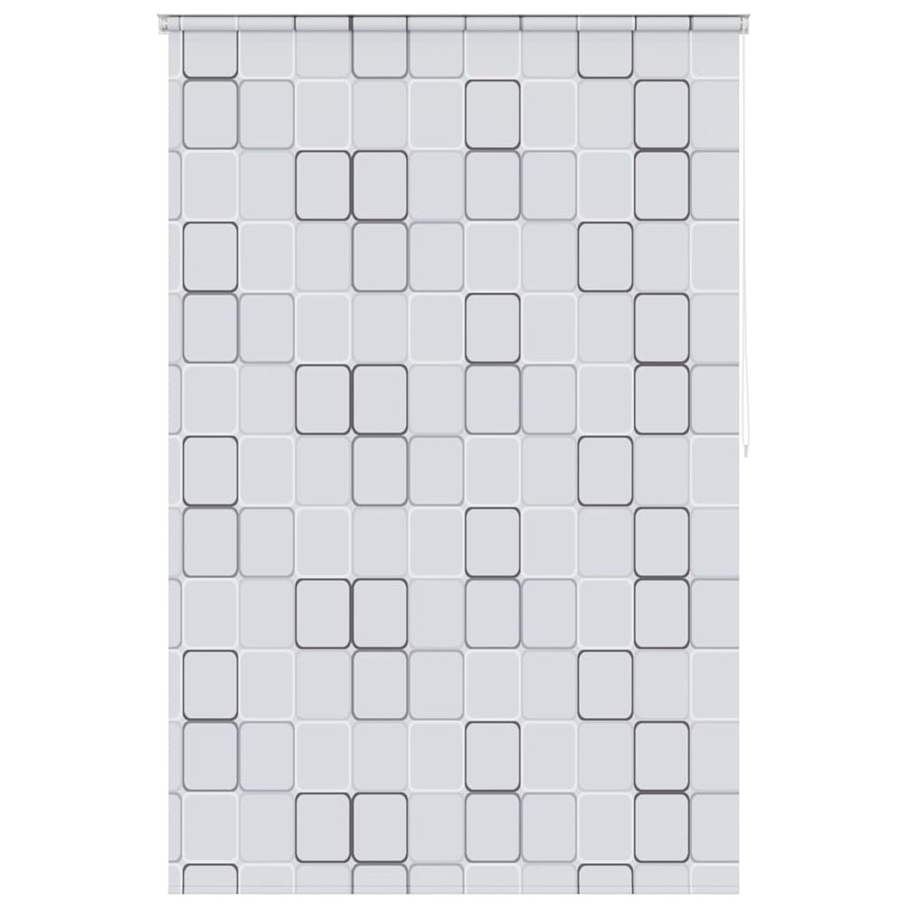 Duschrollo 140x240 cm Quadratmuster