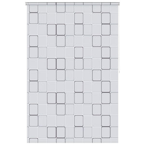 Duschrollo 140x240 cm Quadratmuster