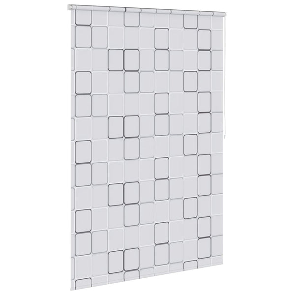 Duschrollo 140x240 cm Quadratmuster