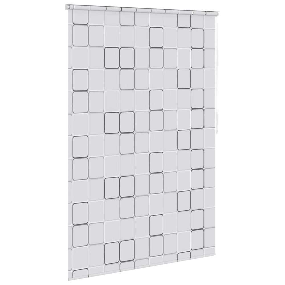 Duschrollo 160x240 cm Quadratmuster