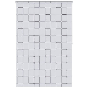Duschrollo 160x240 cm Quadratmuster